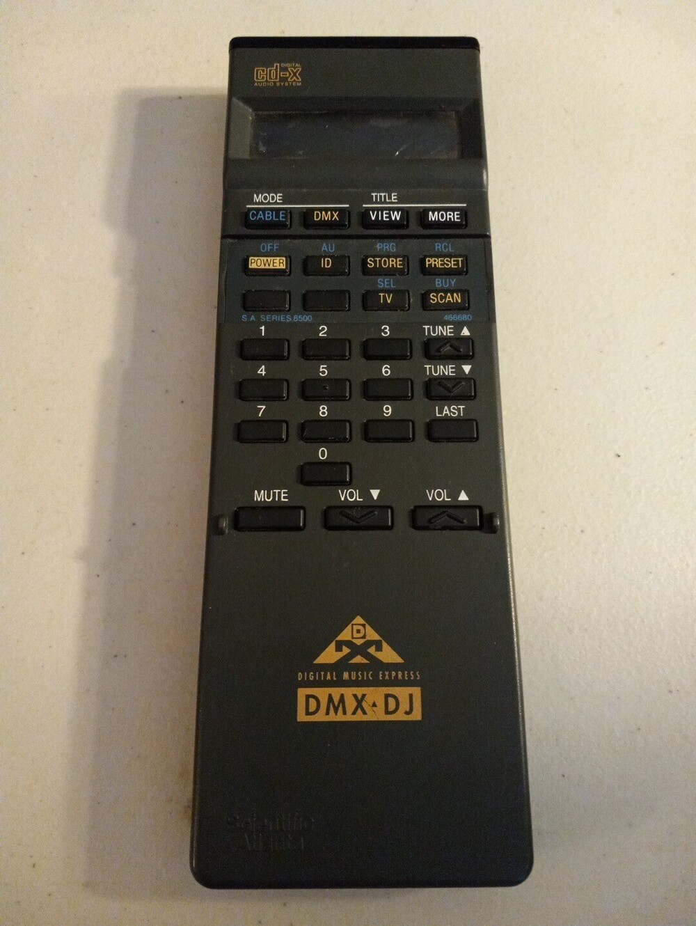 Scientific Atlanta DMX DJ DMR-28 Digital Music Express Remote Control Untested